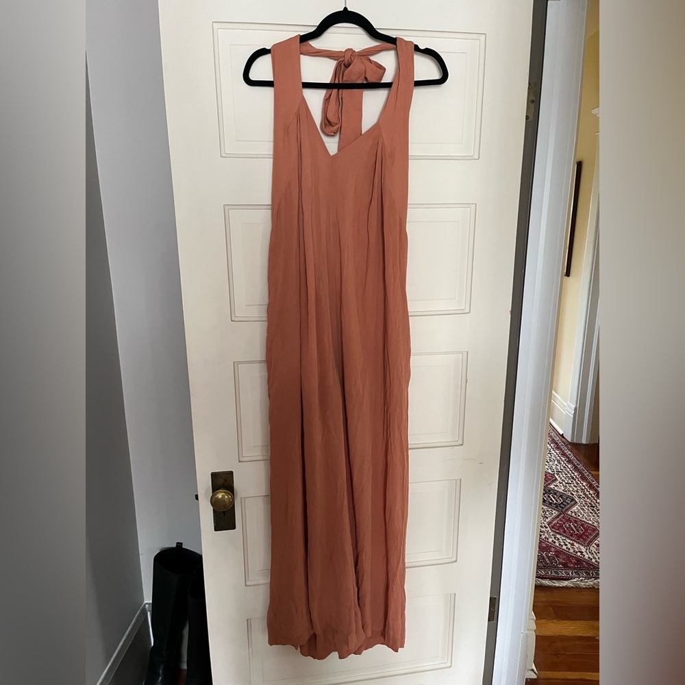Free People Halter Neck Jumpsuit